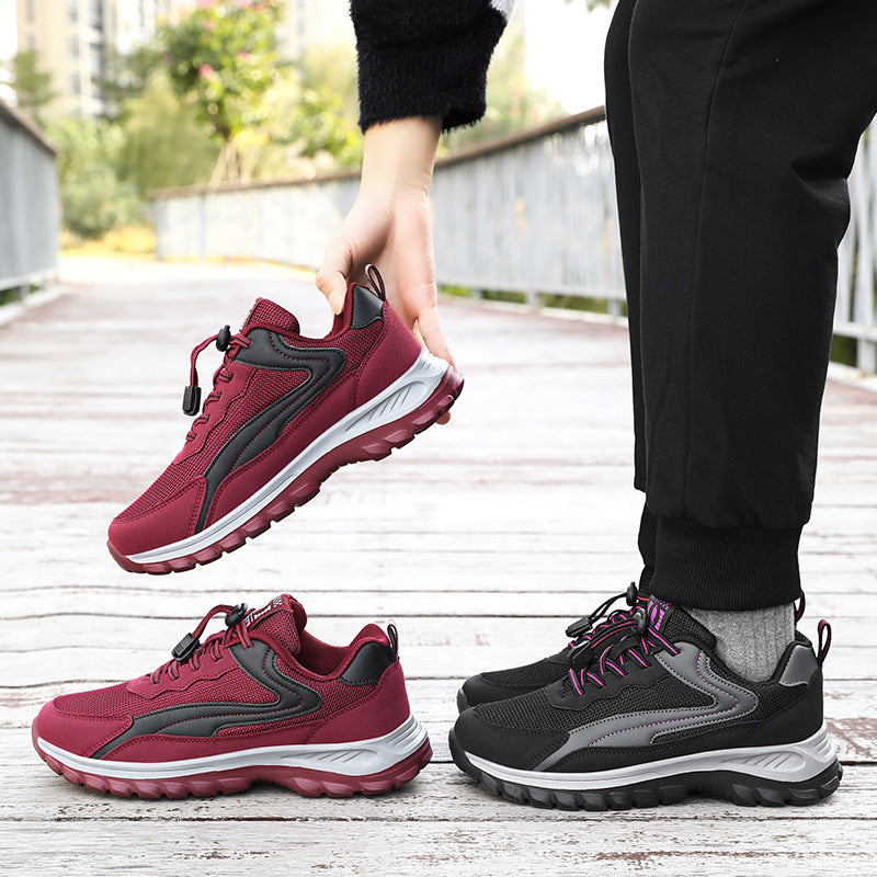 Nora - Women's Soft Sole Walking Shoes, Comfortable Couples Casual Sneakers