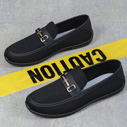 Liam - Men's Soft Mesh Slip-On Loafers, Breathable Trendy Comfort Shoes