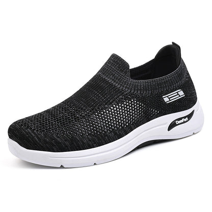Wren - Men's Orthopedic Canvas Slip-On Shoes, Breathable Comfort Sneakers