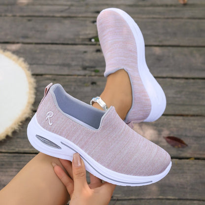 Nova - Women's Orthopedic Air Cushion Sneakers, Height-Boosting Comfort Shoes