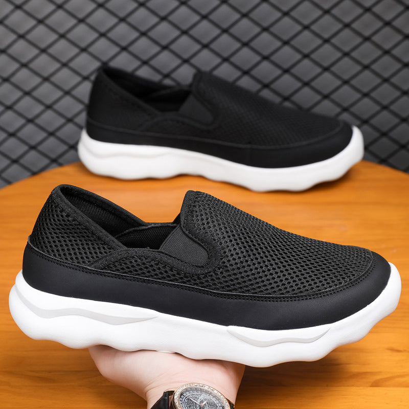 Jude - Men's Wide Fit Orthopedic Slip-On Shoes, Breathable Mesh Loafers