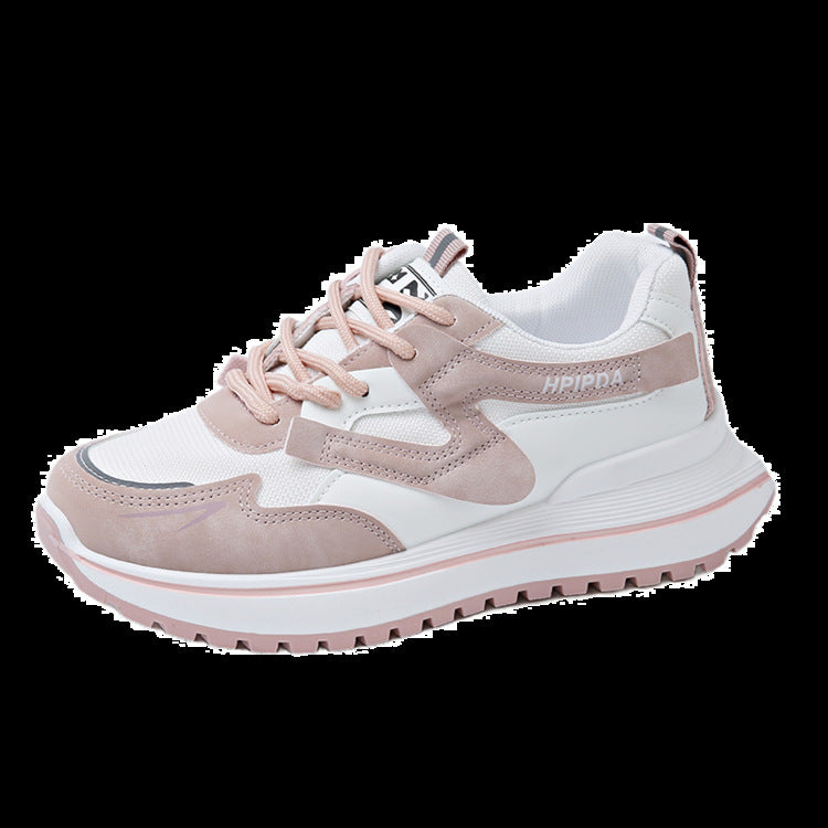 Ines - Women's Platform Dad Sneakers, Nurse Leg-Lengthening Shoes