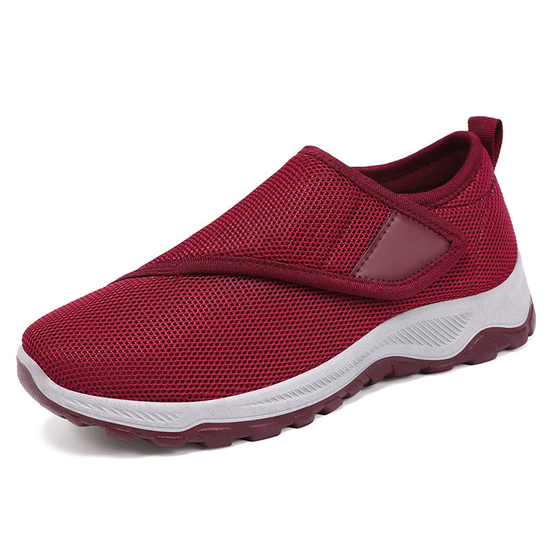Mia - Women's Orthopedic Comfort Walking Shoes, Adjustable Strap Sneakers