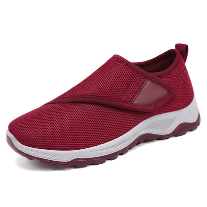 Mia - Women's Orthopedic Comfort Walking Shoes, Adjustable Strap Sneakers