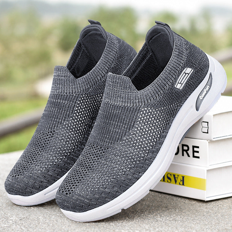 Wren - Men's Orthopedic Canvas Slip-On Shoes, Breathable Comfort Sneakers