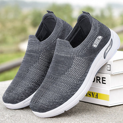 Wren - Men's Orthopedic Canvas Slip-On Shoes, Breathable Comfort Sneakers
