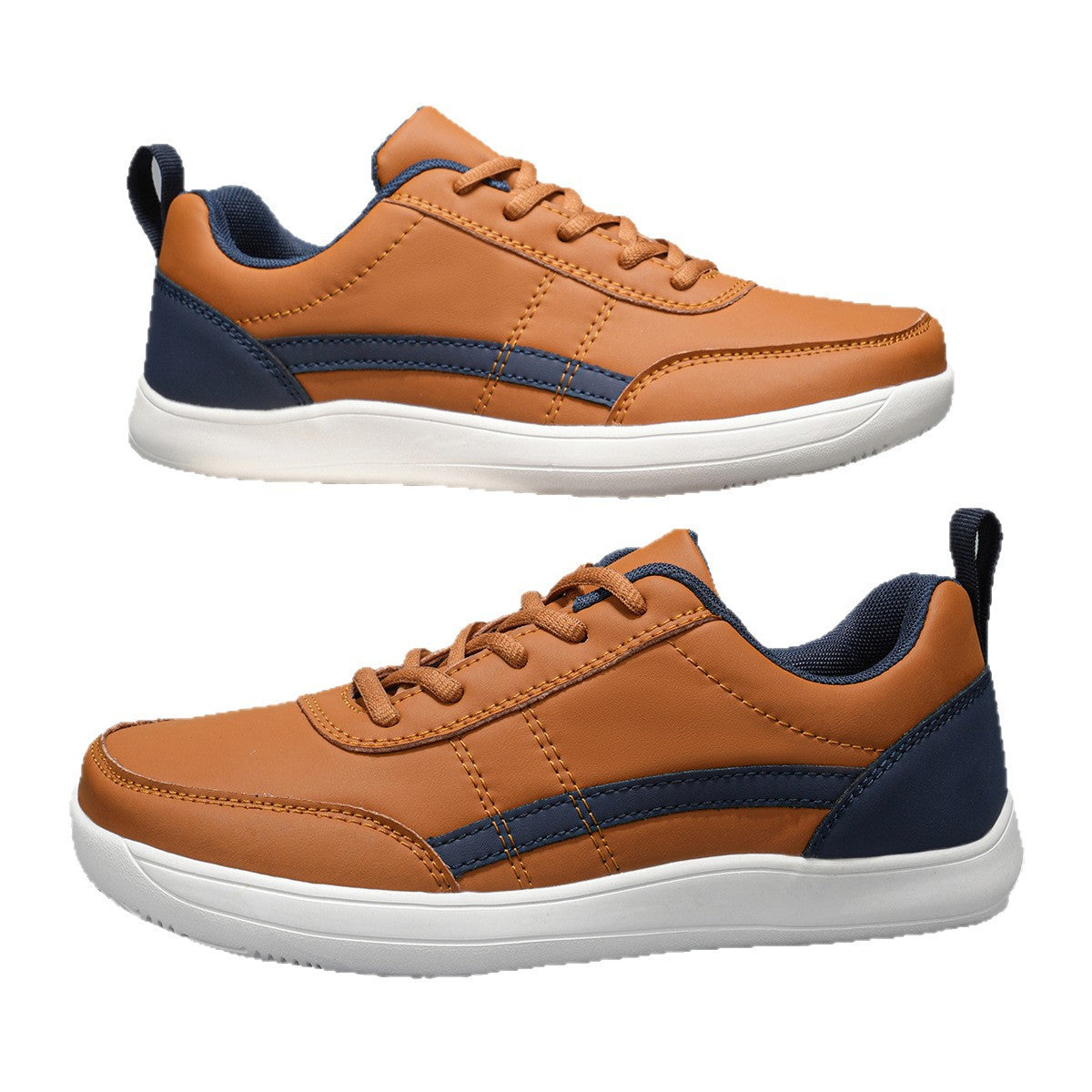 Ezra - Men's Orthopedic Wide-Toe Lace-Up Shoes, Cushioned Comfort Sneakers
