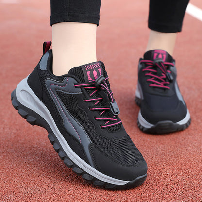 Nora - Women's Soft Sole Walking Shoes, Comfortable Couples Casual Sneakers