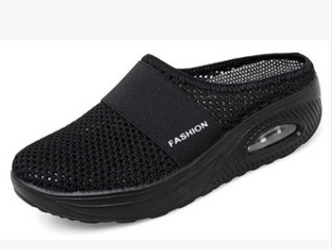 Sofia - Women's Orthopedic Backless Slip-On Shoes, Cushioned Comfort Mules