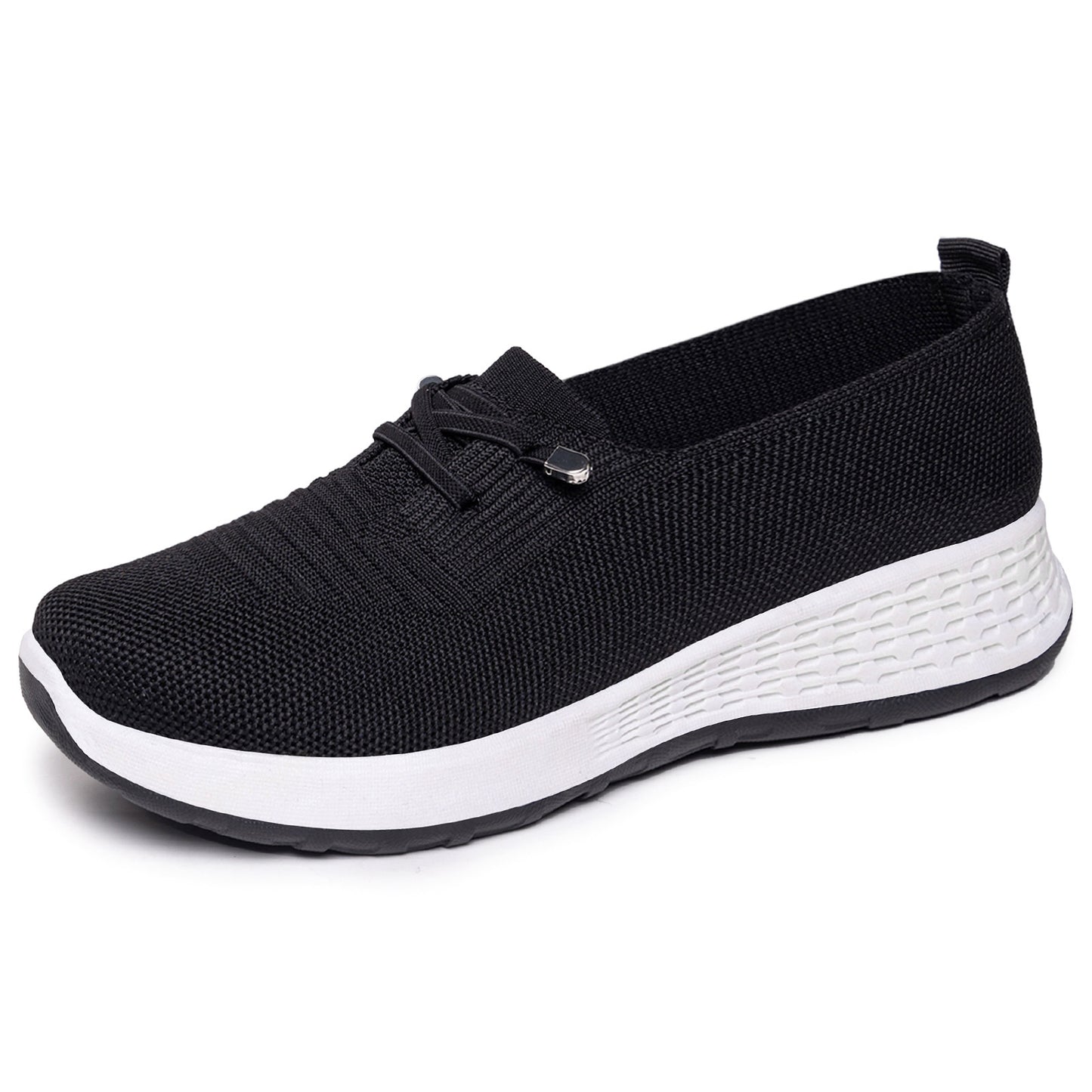 Faye - Women's Soft Sole Comfort Flats, Breathable Low-Cut Walking Shoes