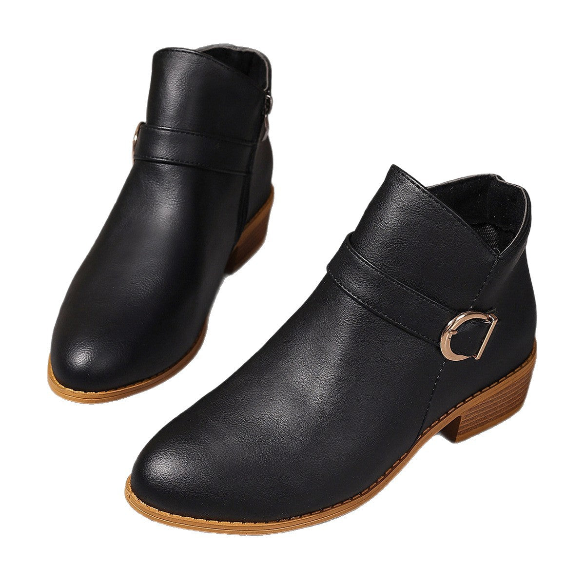 Hazel - Women's Pointed-Toe Comfort Ankle Boots, Stylish Fall Booties