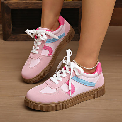 Wren - Women's Non-Slip Soft Sole Sneakers, Versatile Low-Top Comfort Shoes