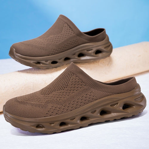 Jude - Unisex Wide-Fit Knit Slip-On Sneakers, Breathable Lazy Comfort Shoes