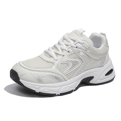 Maeve - Unisex Retro Color-Block Platform Sneakers, Couples Thick Sole Shoes