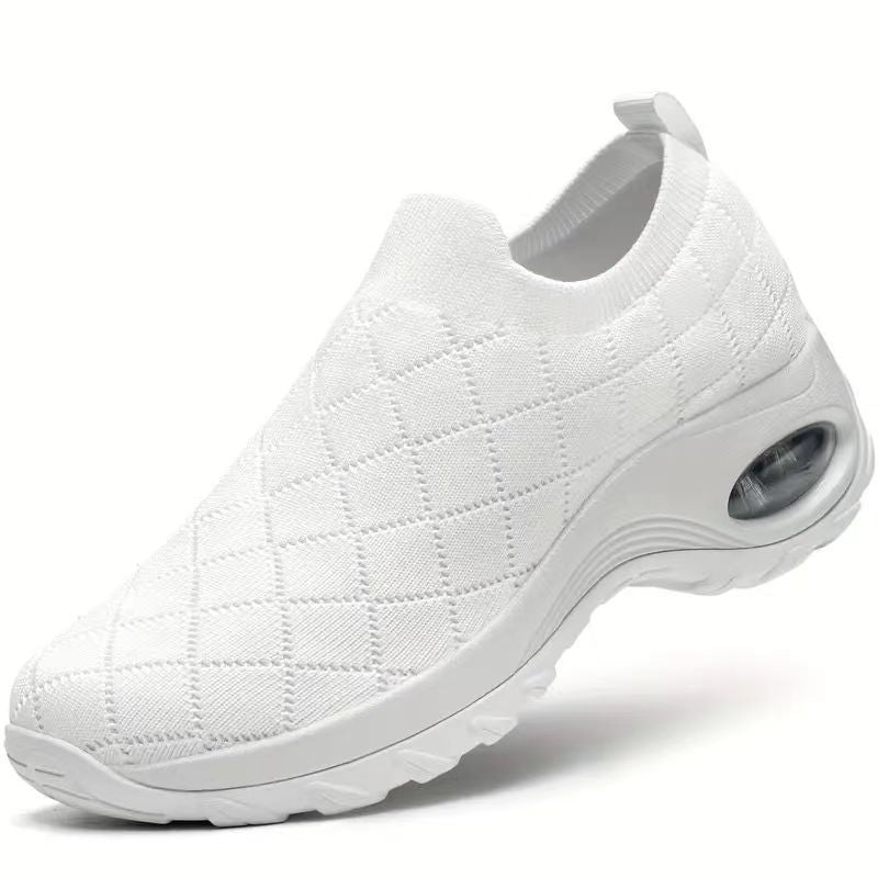 Skye - Women's Orthopedic Knit Slip-On Sneakers, Air Cushion Comfort Shoes
