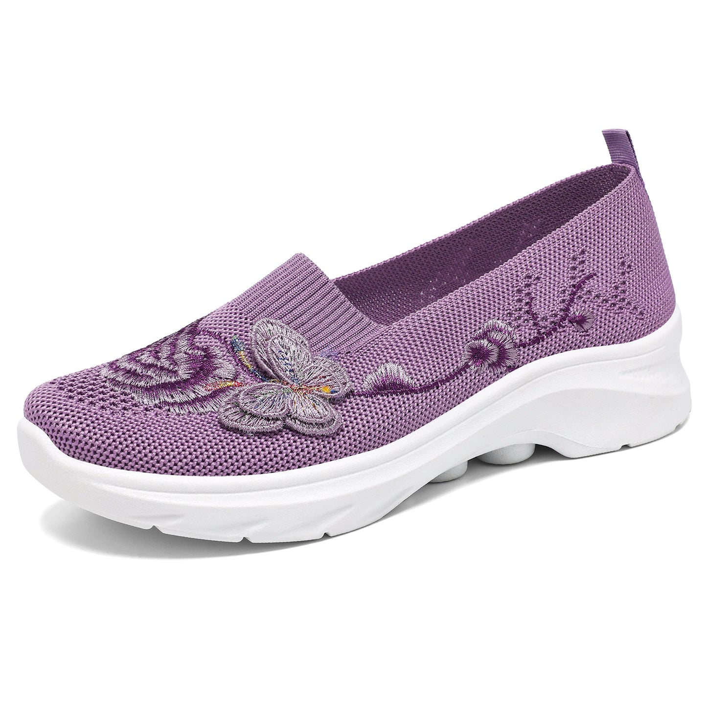 Elara - Women's Comfort Walking Shoes, Soft Sole Breathable Canvas Flats