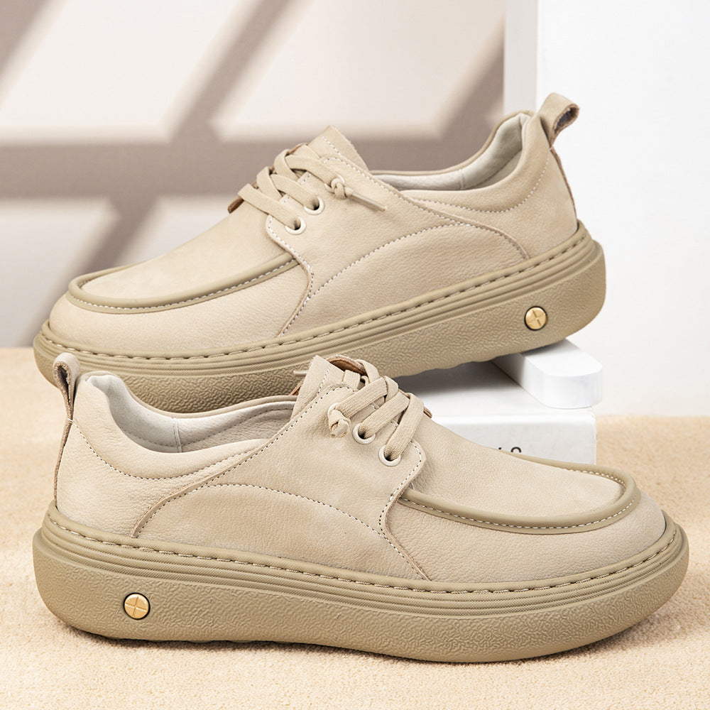 Beau - Men's Orthopedic Wide-Toe Casual Shoes, Thick Sole Comfort Sneakers