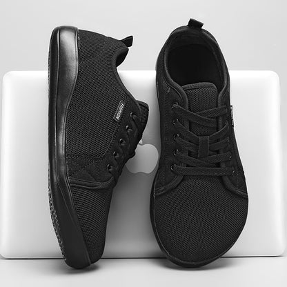Cole - Men's Zero-Drop Wide Fit Orthopedic Shoes, Flexible Knit Sneakers