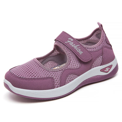 Elara - Women's Orthopedic Walking Shoes, Adjustable Strap Comfort Sneakers