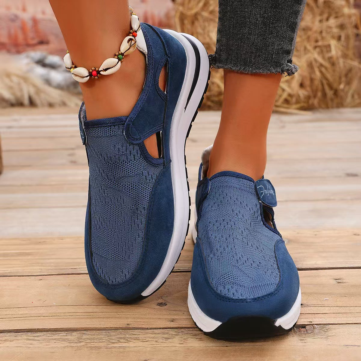 Cleo - Women's Orthopedic Cut-Out Sneakers, Lightweight Comfort Shoes