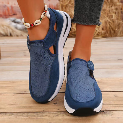 Cleo - Women's Orthopedic Cut-Out Sneakers, Lightweight Comfort Shoes