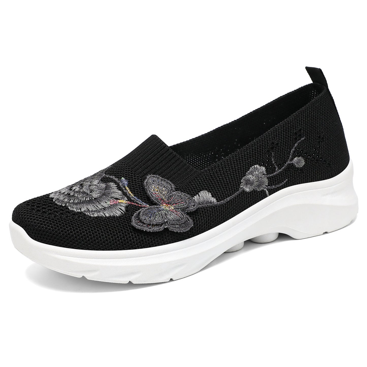 Elara - Women's Comfort Walking Shoes, Soft Sole Breathable Canvas Flats
