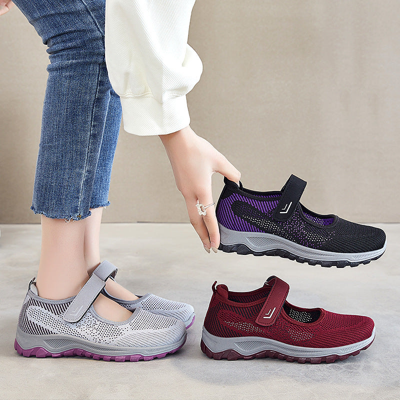 Wren - Women's Orthopedic Walking Shoes, Adjustable Strap Comfort Sneakers