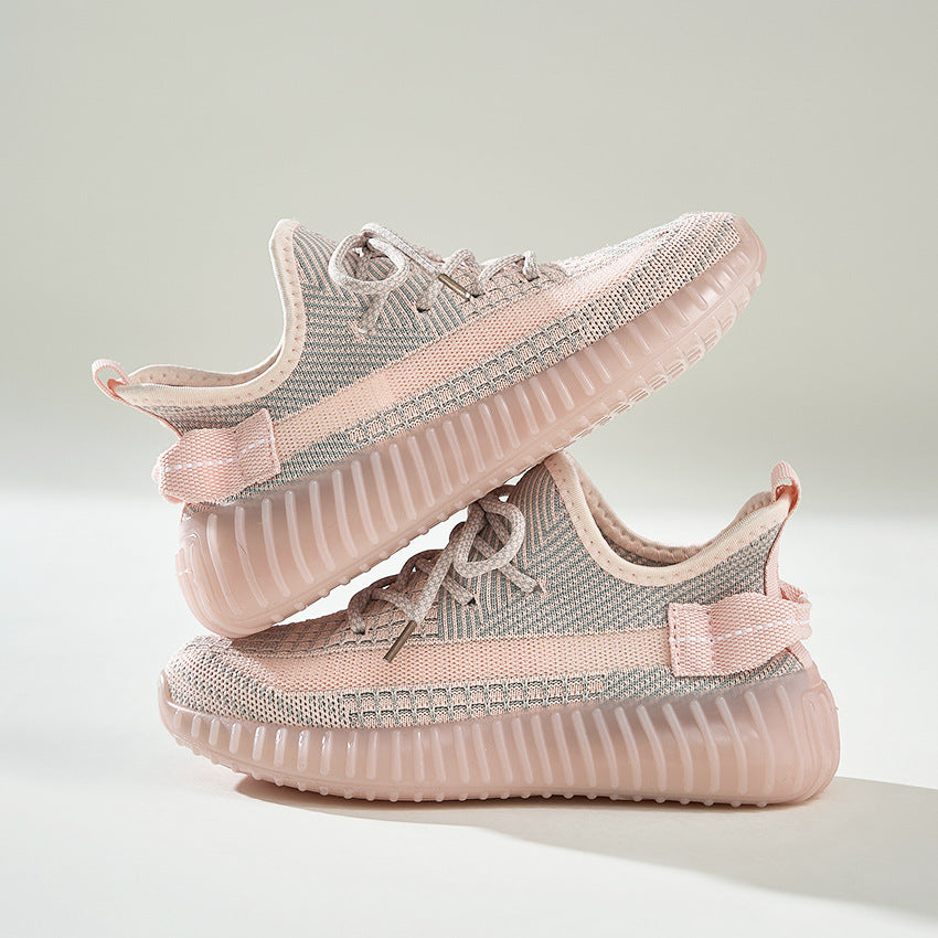 Max - Unisex 350 Knit Sneakers, Breathable Couples Running Shoes