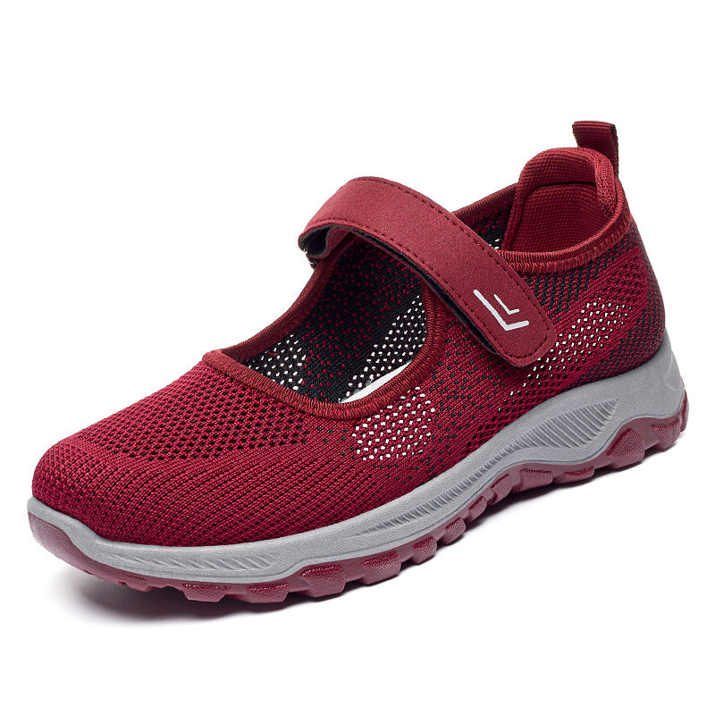 Wren - Women's Orthopedic Walking Shoes, Adjustable Strap Comfort Sneakers