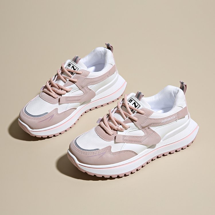 Ines - Women's Platform Dad Sneakers, Nurse Leg-Lengthening Shoes