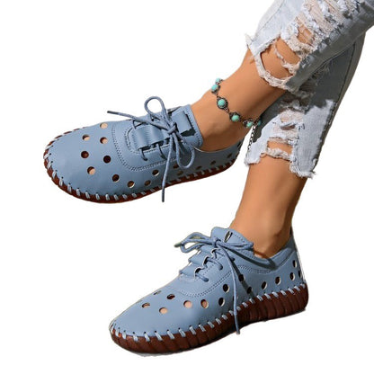 Wren - Women's Cut-Out Flat Shoes, Breathable Versatile Casual Flats
