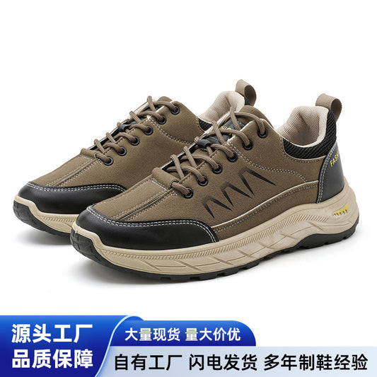 Reid - Men's Orthopedic Outdoor Trekking Shoes, Supportive Comfort Sneakers