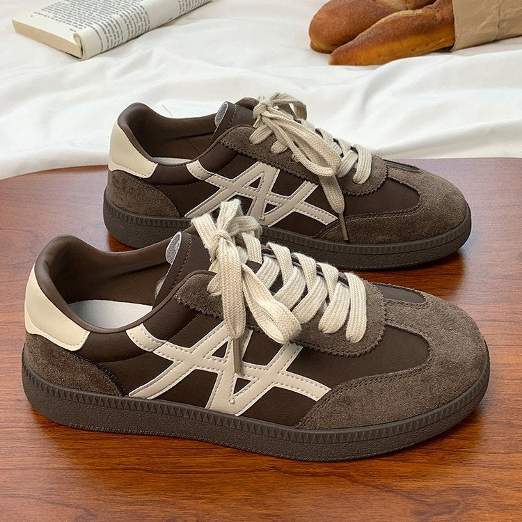 Ivy - Women's Retro Skate Sneakers, Slimming Soft Sole Casual Shoes