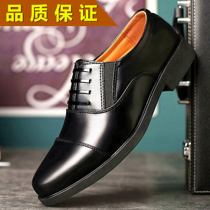 Wade - Men's Tri-Stitch Formal Oxfords, Classic Lace-Up Dress Shoes
