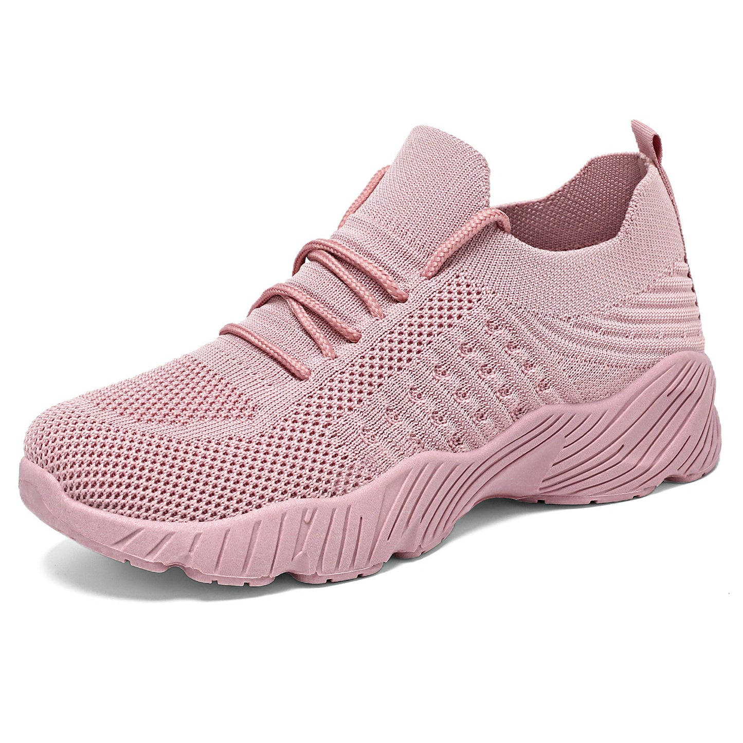 Briar - Women's Breathable Knit Solid Color Sneakers, Lightweight Casual Shoes