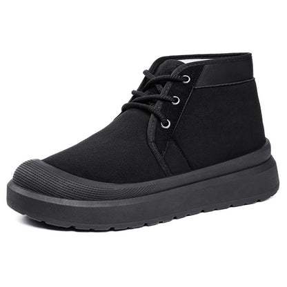 Cade - Men's Fleece-Lined Winter Boots, Warm Padded Outdoor Shoes