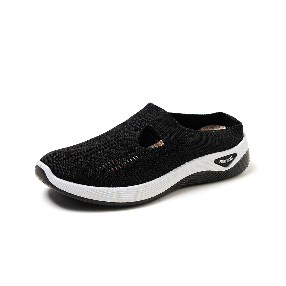 Tess - Women's Orthopedic Backless Comfort Shoes, Breathable Slip-On Mules
