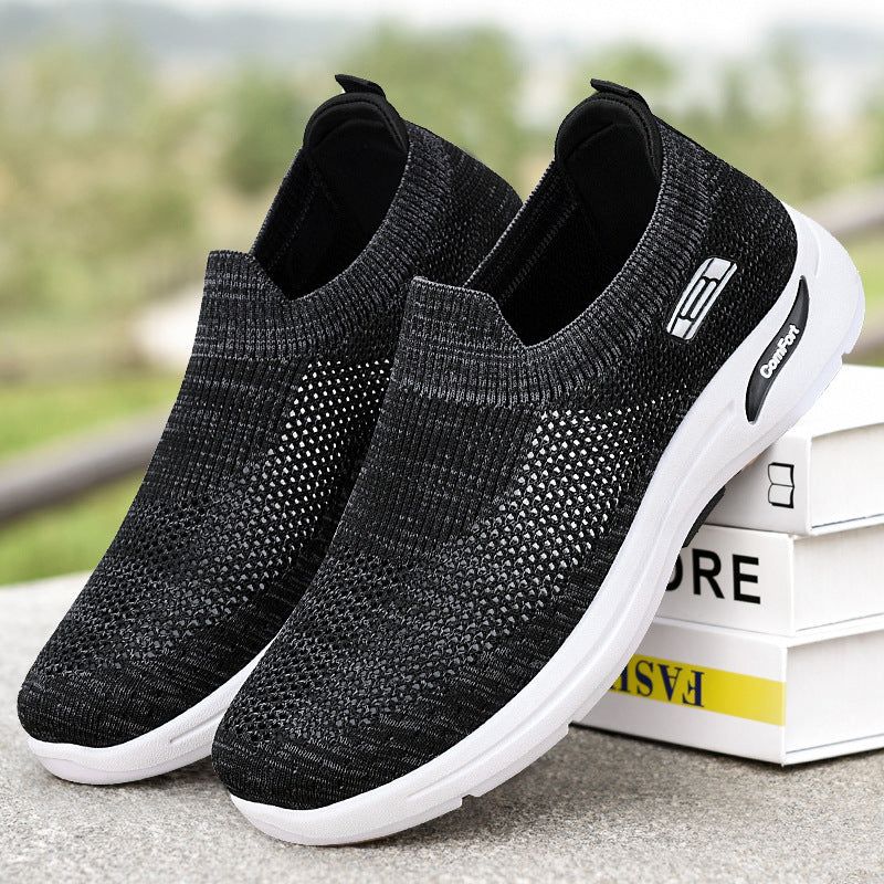 Wren - Men's Orthopedic Canvas Slip-On Shoes, Breathable Comfort Sneakers