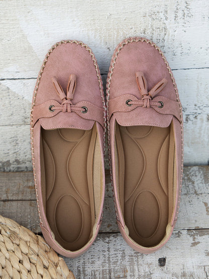Reagan - Classic Bow Loafers