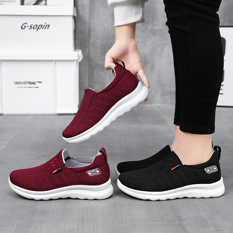 Edie - Women's Orthopedic Canvas Walking Shoes, Soft Sole Comfort Sneakers