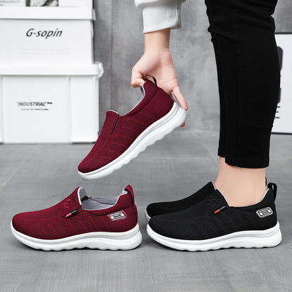 Edie - Women's Orthopedic Canvas Walking Shoes, Soft Sole Comfort Sneakers