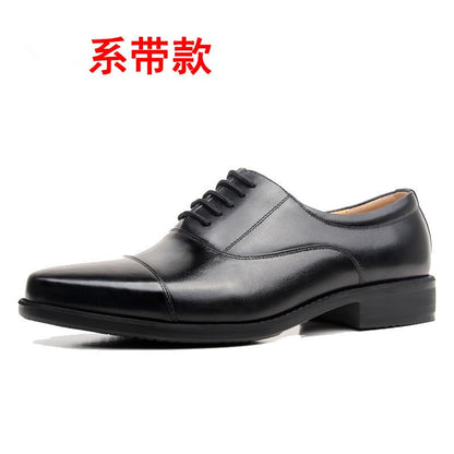 Wade - Men's Tri-Stitch Formal Oxfords, Classic Lace-Up Dress Shoes