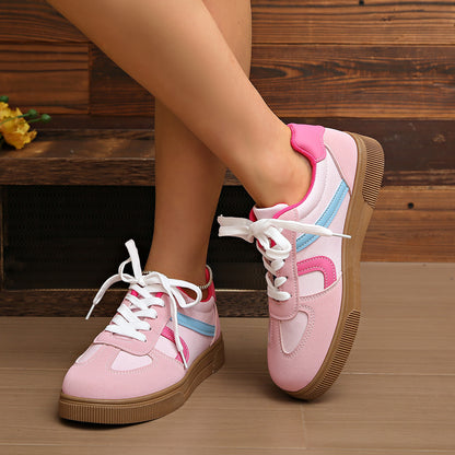 Wren - Women's Non-Slip Soft Sole Sneakers, Versatile Low-Top Comfort Shoes