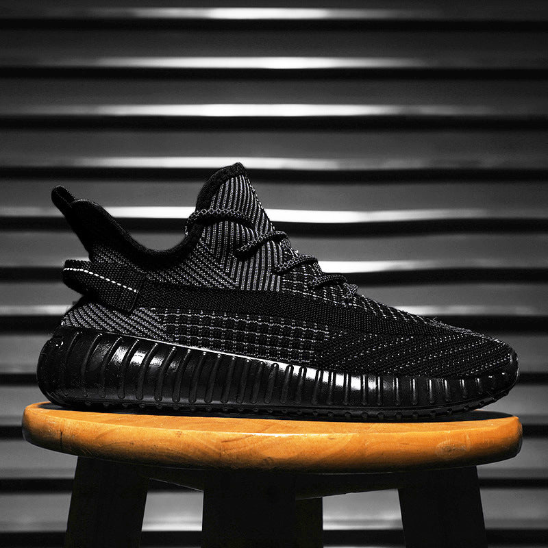 Max - Unisex 350 Knit Sneakers, Breathable Couples Running Shoes