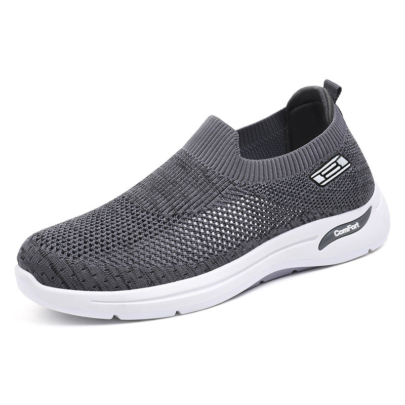 Wren - Men's Orthopedic Canvas Slip-On Shoes, Breathable Comfort Sneakers