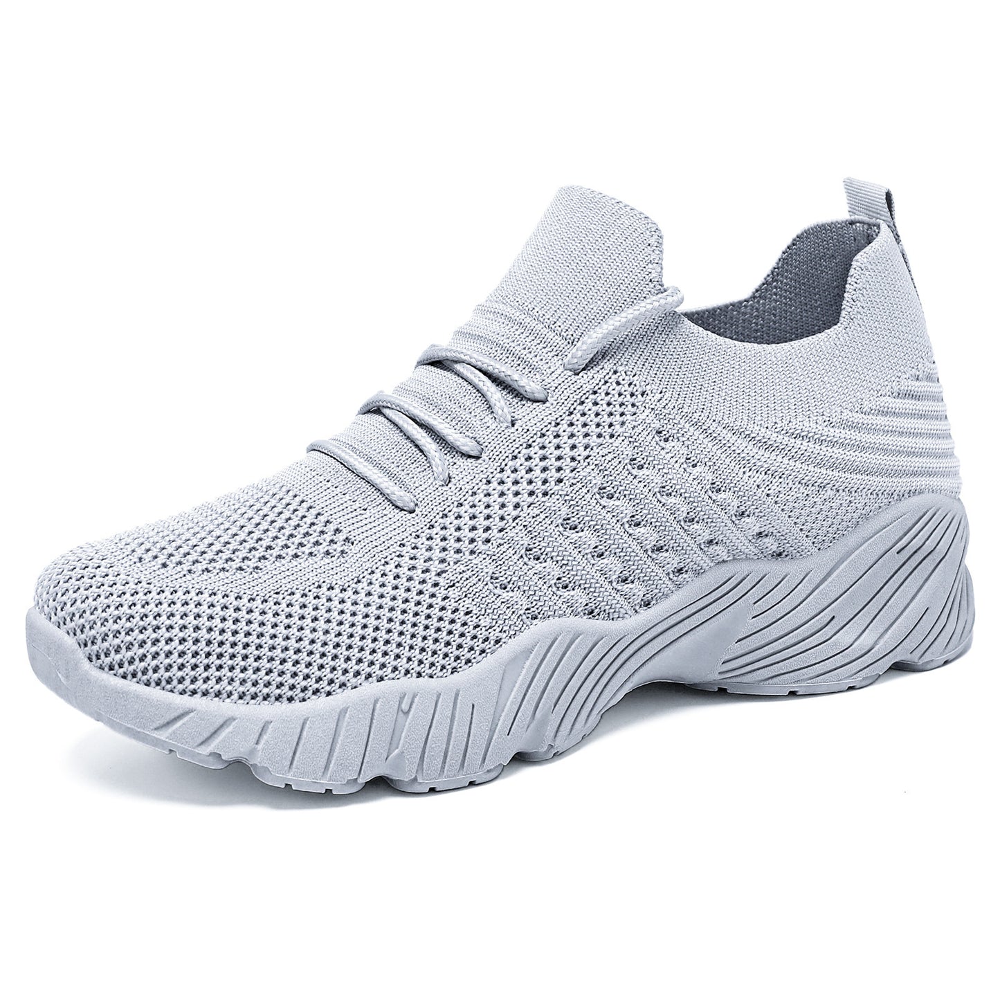 Briar - Women's Breathable Knit Solid Color Sneakers, Lightweight Casual Shoes