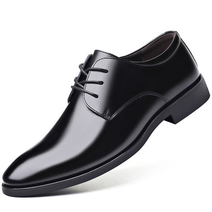 Cyrus - Men's Korean-Style Lace-Up Business Shoes, Formal Work Oxfords