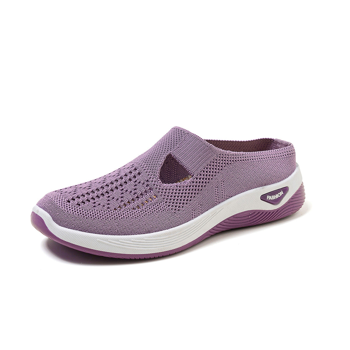 Tess - Women's Orthopedic Backless Comfort Shoes, Breathable Slip-On Mules