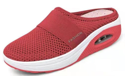Sofia - Women's Orthopedic Backless Slip-On Shoes, Cushioned Comfort Mules