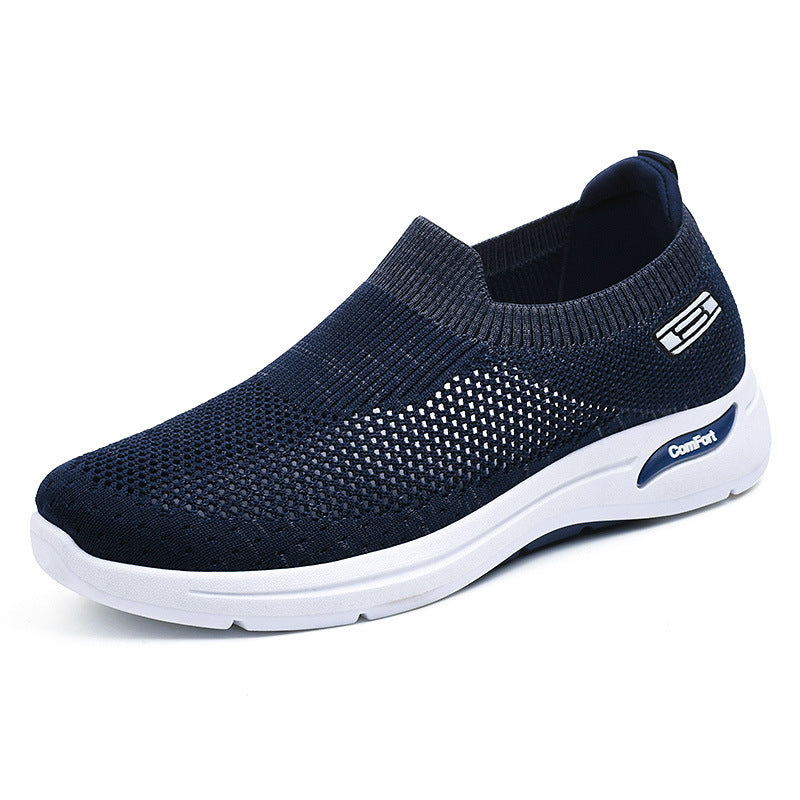 Wren - Men's Orthopedic Canvas Slip-On Shoes, Breathable Comfort Sneakers